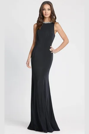 Ieena Duggal 49093 Beaded Sheath Dress