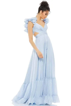Ieena Duggal 67911I Ruffled Dress