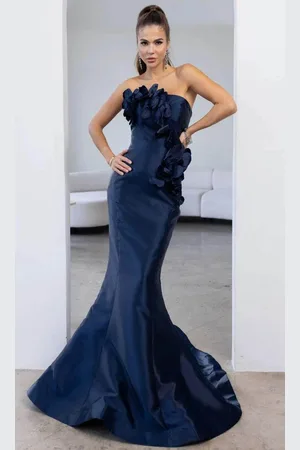 Terani Couture 241E2512 - Strapless Trumpet Prom Dress