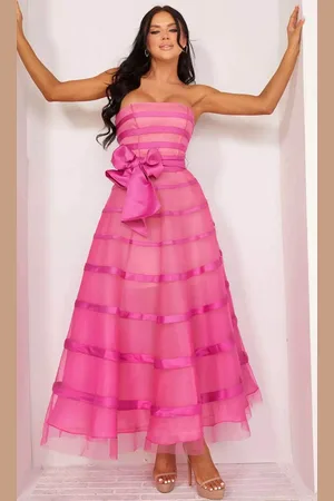 Terani Couture 241P2044 - Piping Straight Across Prom Dress