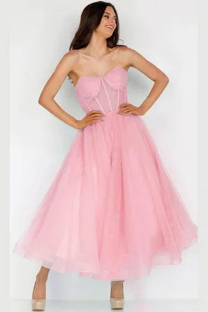 Terani Couture 231P0534 - Illusion Corset Prom Dress