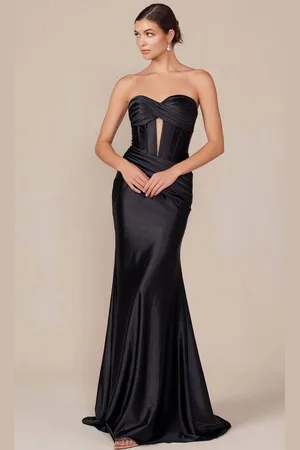 Nox Anabel T1500 - Strapless Sheath Evening Dress