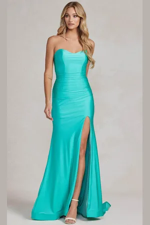 Nox Anabel T1139 - Sweetheart Evening Dress with Slit