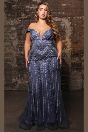 May Queen RQ8157 - Fitted Sheath Evening Dress