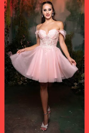 May Queen MQ2117 - Floral Embroidery Sheath Cocktail Dress