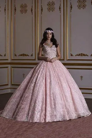 Quinceanera Collection 26940 Dramatic Lace Ball Gown
