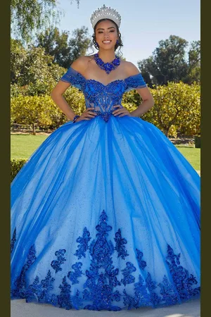 Vizcaya by Mori Lee 89427 - Sweetheart Scalloped Train Ballgown