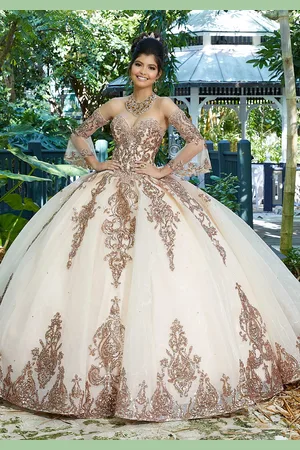 Vizcaya by Mori Lee 89255 Bedazzled Sweetheart Tulle Ballgown