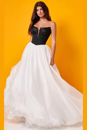 Rachel Allan 70403 - Strapless Corset Bodice Ballgown