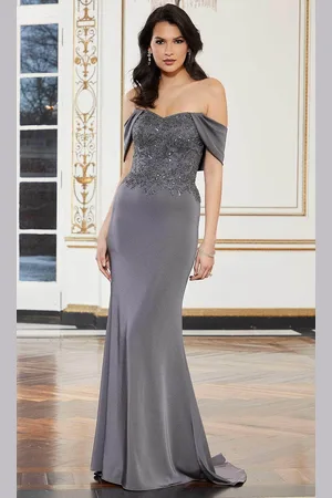 Mori Lee 72612 - Beaded Bodice Evening Dress