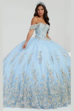 Quinceanera Collection 26055 - Embellished Off-Shoulder Ballgown