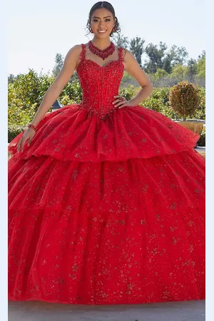 Vizcaya by Mori Lee 89428 - Sleeveless Beaded Ballgown