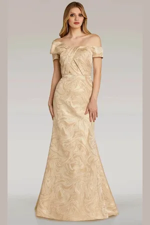 Gia Franco 12300 - Twist Bow Evening Dress