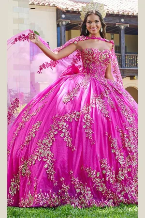 Quinceanera Collection 26075 - Strapless Sweetheart Ballgown