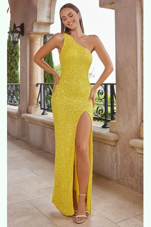 Scala Stockholm 60406 - One Sleeve Sequin Evening Dress