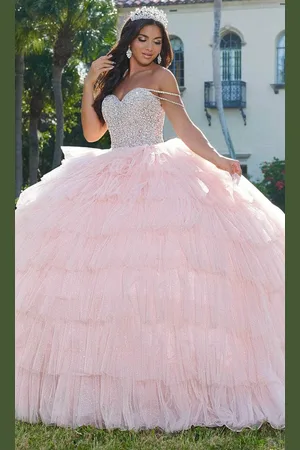Quinceanera Collection 26071 - Beaded Sweetheart Ballgown