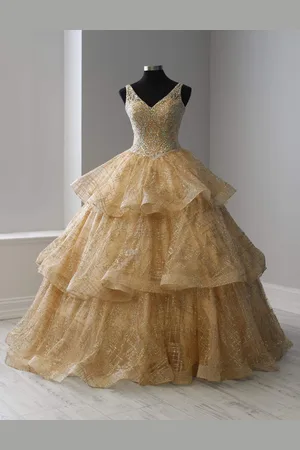 Quinceanera Collection 26921 Sleeveless Beaded Bodice Ballgown