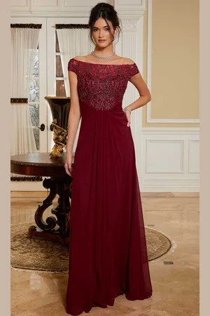 MGNY By Mori Lee 72823 - Embroidered Bodice Evening Gown