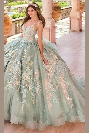 Princesa by Ariana Vara PR30157 - Floral Sleeveless Prom Gown