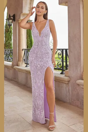 Scala Stockholm 60393 - Low Scoop Back Fitting Long Gown