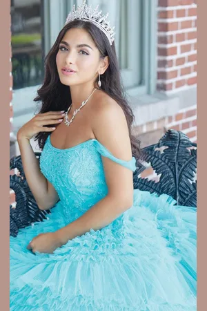 Quinceanera Collection 26041 - Beaded Scoop Quinceanera Dress