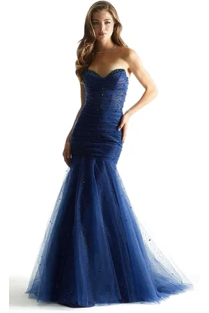 Mori Lee 49046 - Strapless Mermaid Prom Dress