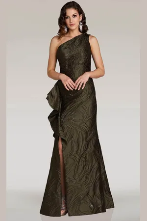 Feriani Couture 18348B - Sleeveless Mermaid Evening Gown