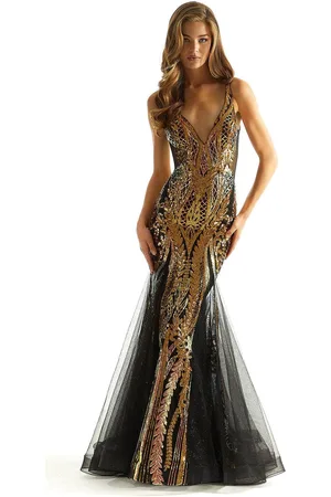 Mori Lee 49037 - Sleeveless Sequin Prom Dress