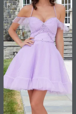 Damas 9618 - Glittered Sweetheart Cocktail Dress