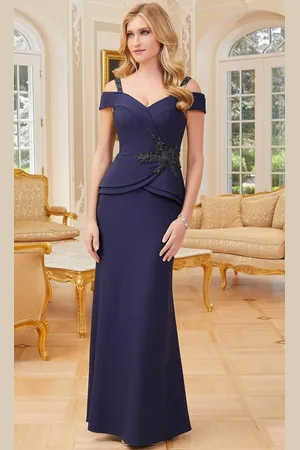 MGNY By Mori Lee 72711 - Cold Shoulder Sheath Evening Gown