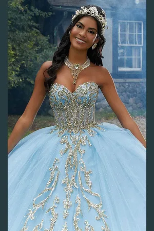Vizcaya by Mori Lee 89458 - Sweetheart Sequin Embellished Ballgown