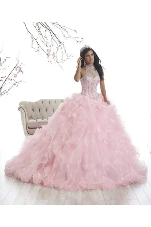 Quinceanera Collection 26871 Embellished Sleeveless Ballgown