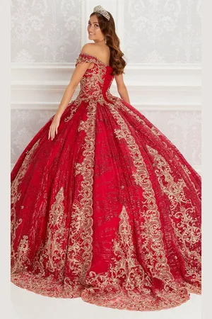 Princesa by Ariana Vara PR22148 - Off-Shoulder Quinceañera Ball Gown