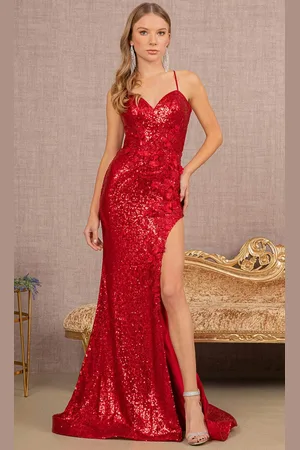 Elizabeth K GL3146 - Sleeveless Embellished Prom Dress