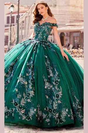 Princesa by Ariana Vara PR12263 - Romantic Off-Shoulder Ball Gown