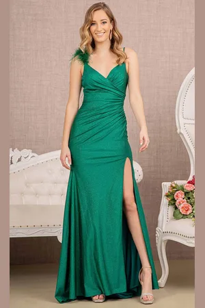 Elizabeth K GL3140 - Sleeveless Lace-Up Back Prom Dress