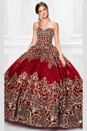 Princesa by Ariana Vara PR11945 - Embroidered Sweetheart Ball Gown