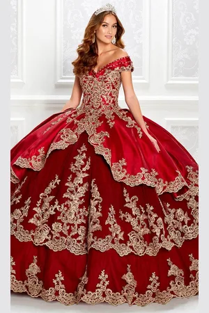 Princesa by Ariana Vara PR22029 - Off-Shoulder Brushed Satin Ball Gown