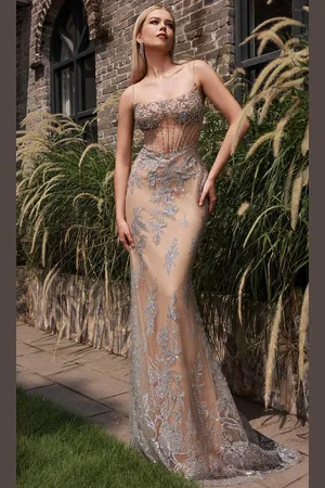 Terani Couture 251P4366 - Tulle Beaded Prom Gown