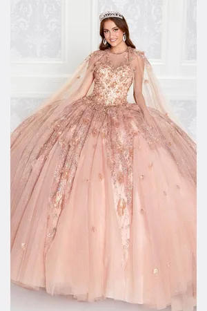 Princesa by Ariana Vara PR12262 - Ethereal Floral Halter Ball Gown