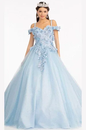 Elizabeth K GL1988 - Sweetheart Floral Prom Ballgown