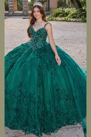 Princesa by Ariana Vara PR12261 - Embroidered Lace Ball Gown