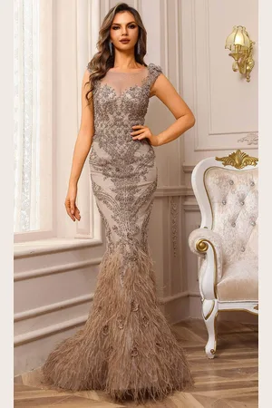Terani Couture 251GL4198 - Sweetheart Neckline Trumpet Evening Gown