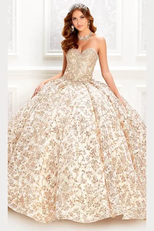Princesa by Ariana Vara PR22022 - Sweetheart with Jacket Ball Gown