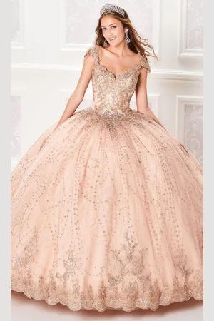Princesa by Ariana Vara PR21964 - Stone Embellished Ball Gown