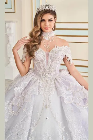 Princesa by Ariana Vara PR70101 - Embellished Sweetheart Neck Ballgown