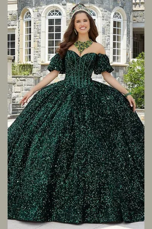Mori Lee 60171 - Velvet Sequin Sweetheart Ballgown