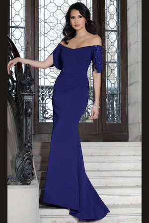 Mori Lee 72613 - Jersey Off-Shoulder Dress