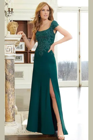 Mori Lee 72608 - Embellished Bodice Evening Gown