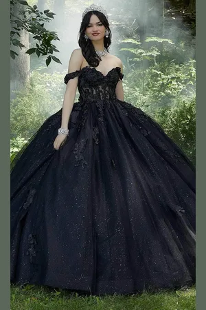Mori Lee 60197 - Crystal Beaded Off-Shoulder Ballgown